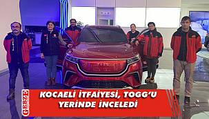 Kocaeli İtfaiyesi’nden TOGG ziyareti