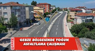 Kocaeli'nde bir yılda 98 km asfaltlama yapıldı