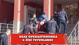 Kocaeli'ndeki operasyonda 6 kişi tutuklandı 