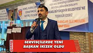 Kocaeli servisçilerine yeni başkanı