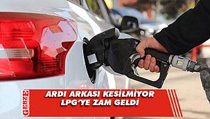 LPG'ye 29 kuruş zam!