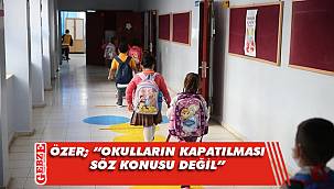 Mahmut Özer'den uzaktan eğitim değerlendirmesi