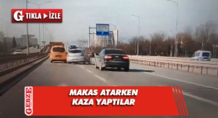 Makas atarken kendi kazalarını kaydettiler