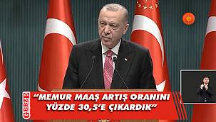 Memura zam oranı yüzde 30,5 oldu