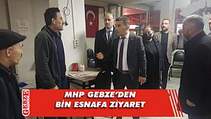 MHP Gebze, esnaflarla bir araya geliyor