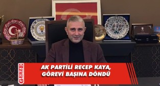 Recep Kaya, karantinadan çıktı