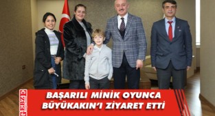 Sarımeşeli Ahmet, Büyükakın’ı ziyaret etti