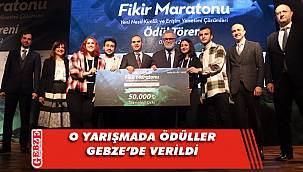 Siber Güvenlik Fikir Maratonu ödülleri Gebze’de verildi