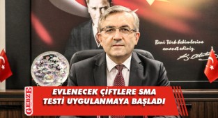 SMS’A tarama testi yapılmaya başlandı