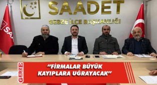 SP Gebze, sanayinin sorunlarına dikkat çekti