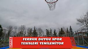 Spor tesisleri bir bir yenileniyor
