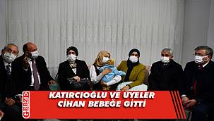 TBMM İnsan Hakları Komisyonu'ndan Cihan bebeğe ziyaret