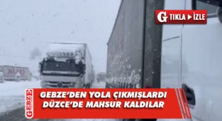Tır sürücüleri saatlerdir yollarda bekliyor