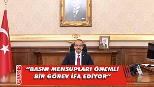 Vali Yavuz'dan 10 Ocak mesajı