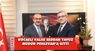 Vali Yavuz’dan Müdür Pehlevan’a ziyaret