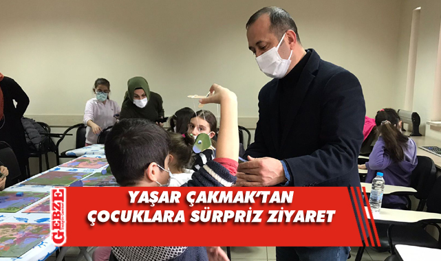 Yaşar Çakmak çocukların neşesine ortak oldu