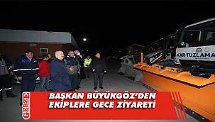 Zinnur Büyükgöz'den gece mesaisi 