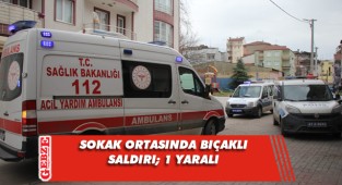 16 yaşındaki çocuk, sokak ortasında bıçaklandı