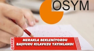 2022-YKS başvuru kılavuzu yayınlandı