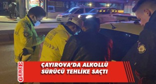 Alkollü sürücüye ceza kesildi