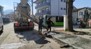  Barbaros Mahallesi Millet Caddesi yenileniyor