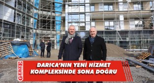 Bıyık ve Çiler, Darıca'daki projeyi inceledi