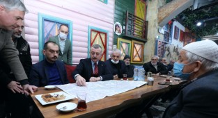 Büyükakın, Yeşilova Mahallesi esnafıyla buluştu