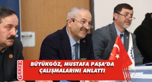 Büyükgöz, Mustafa Paşa sakinleriyle buluştu