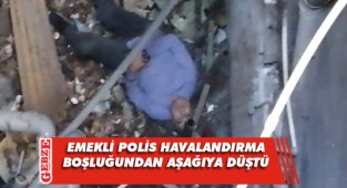 Çatı tamiri yaparken boşluğa düştü