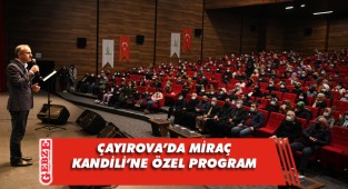 Çayırova’da Miraç Kandili programı düzenlendi