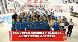 Çayırova’da yüzme şenliği düzenlendi