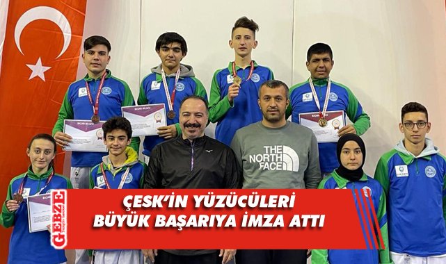 ÇESK sporcularından başarılı sonuç
