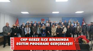 CHP Gebze'de çalışmalar sürüyor