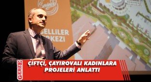 Çiftçi, Çayırovalı kadınlarla buluştu
