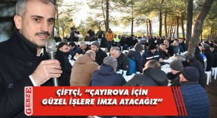 Çiftçi, saha ekipleriyle buluştu
