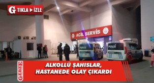 Darıca'da alkollü şahıslar, hastanede olay çıkardı