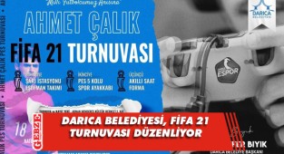 Darıca’da gençler için FİFA 2021 turnuvası