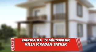 Darıca’da icradan satılık villa