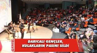 Darıca’nın çocuklarından muhteşem konser