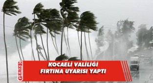 Denizlerde fırtına bekleniyor