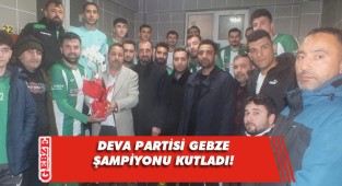 DEVA Partisi'nden Beylikbağıspor'a kutlama