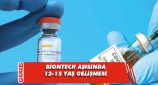 EMA, BioNTech'in takviye dozunu 12-15 yaş için değerlendiriyor