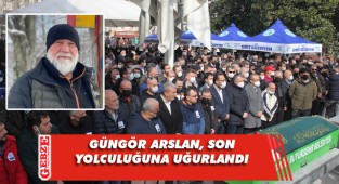 Gazeteci Arslan'a son görev