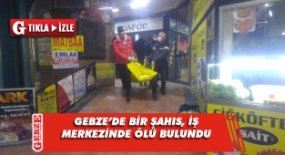 Gebze'de bir garip olay daha