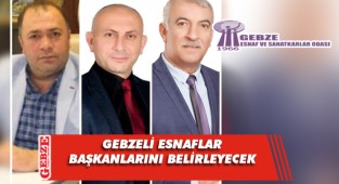 Gebzeli esnaflar seçim için geri sayıma geçti