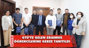 GTÜ'nün Erasmus öğrencilerine oryantasyon eğitimi