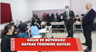 Güler ve Büyükgöz, öğrencilerle buluştu