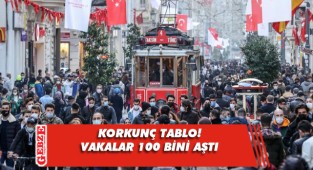 Günlük vaka sayısı 100 bini aştı