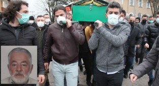 İbrahim Üzülmez’in babası son yolculuğuna uğurlandı