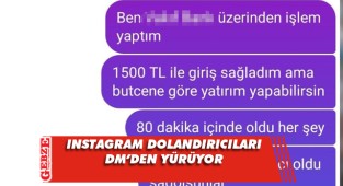 Instagram dolandırıcılarının rahatlıkları 'pes' dedirtiyor